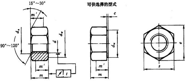 六角螺母,六角螺栓,國(guó)家標(biāo)準(zhǔn)